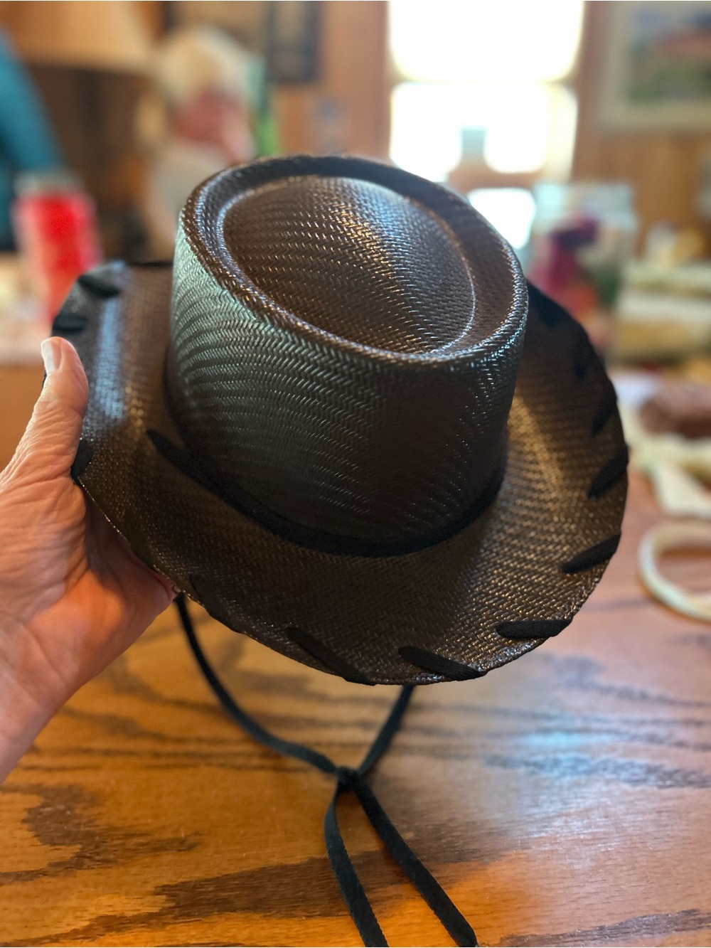 Twister Kids Woody Woven Paper Straw Cowboy Hat Brown Size Large T7120637
